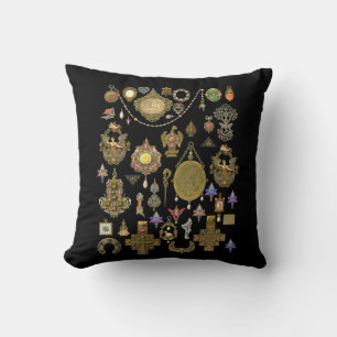 Coussin Bijoux en or vintage du XVIe au XVIIIe siècle