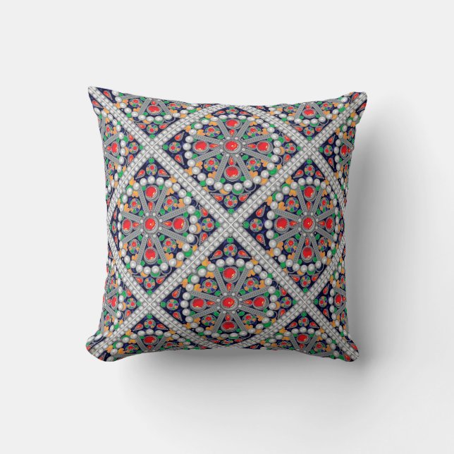 Coussin Bijoux kabyle (Recto)