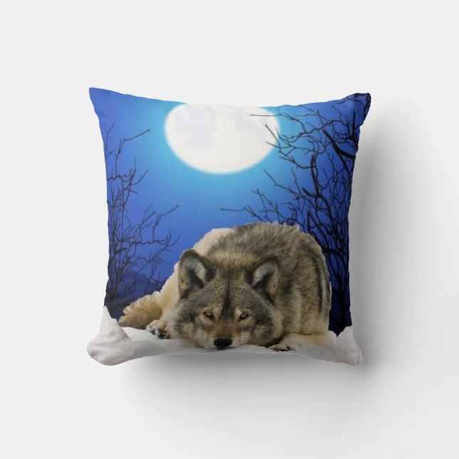 Coussin bilatéral de loup (Recto)