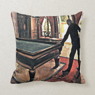 Coussin Billard - Caillebotte, 1876