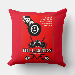 Coussin Billards de poche vintages