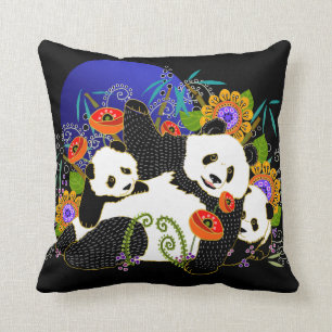 Coussin BINDI PANDAS coussin-changement de couleur arrière