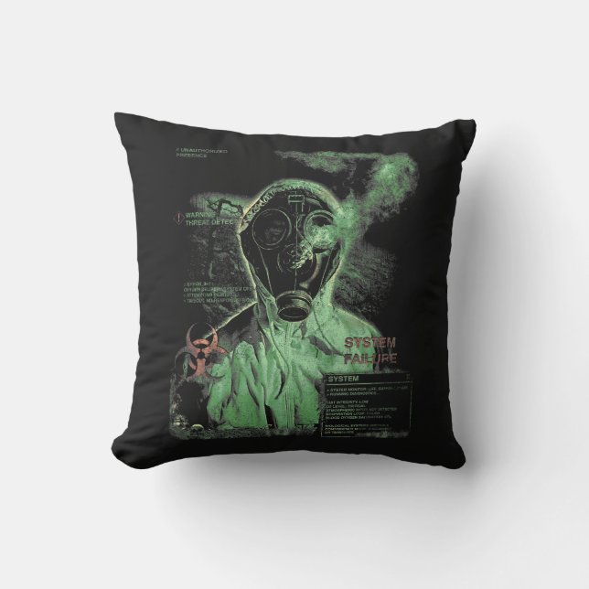 Coussin Bio-Déchets - Technique-Dystopique (Recto)