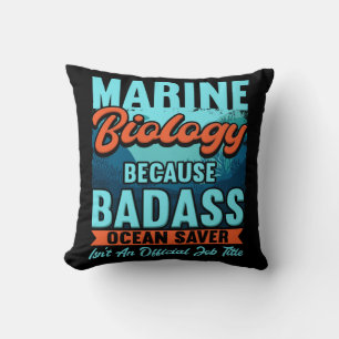 Coussin Biologiste marin
