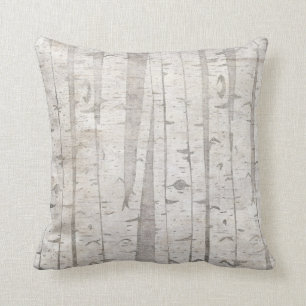 Coussin Birch Trees
