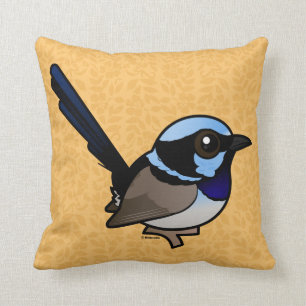 Coussin Birdorable Fairywren superbe