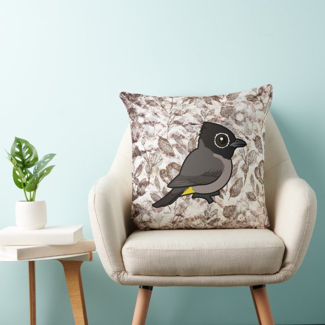 Coussin Birdorable White-spectacled Bulbul (Chaise)
