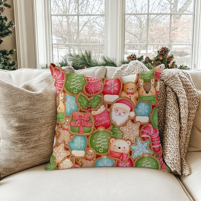 Coussin Biscuit de Noël (Créateur téléchargé)