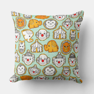 Coussin biscuits de cirque