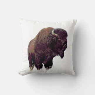 Coussin Bison Buffalo