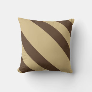 Coussin Bizarre Brown diagonale