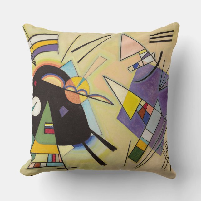 Coussin Black and Violet by Wassily Kandinsky (Recto)
