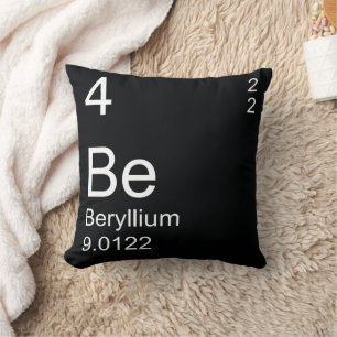 Coussin Black Be Élément Beryllium