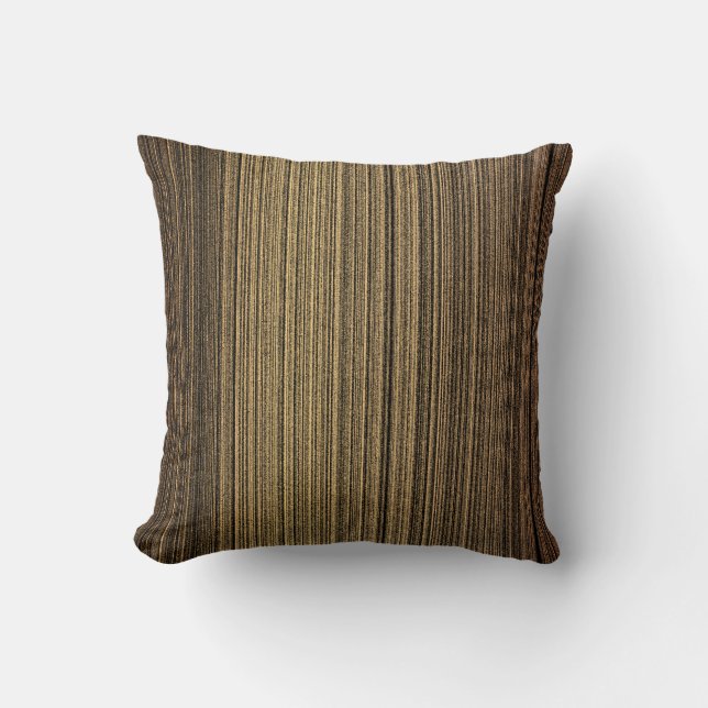 Coussin Black & Gold tendance (Recto)