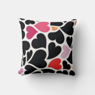 Coussin Black Harts