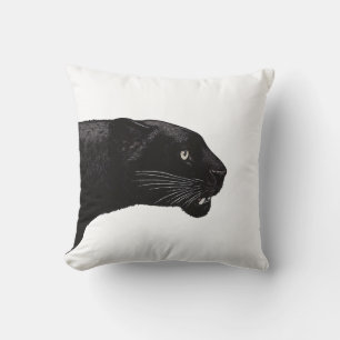 Coussin Black Panther par Toshi Yoshida Invitation