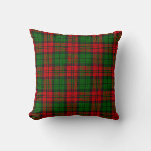 Coussin Blackwatch Campbell Tartan Red Green Plaid