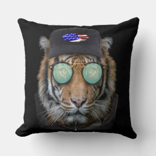 Coussin Blague tigre