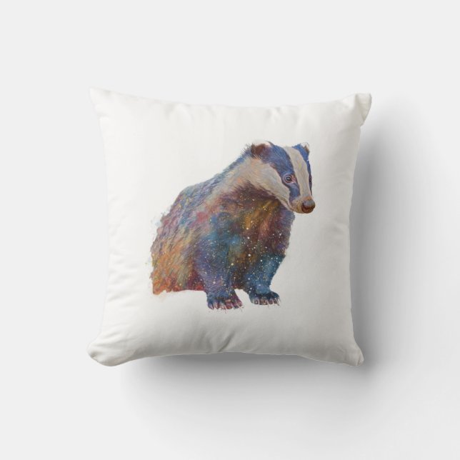 Coussin Blaireau (Recto)