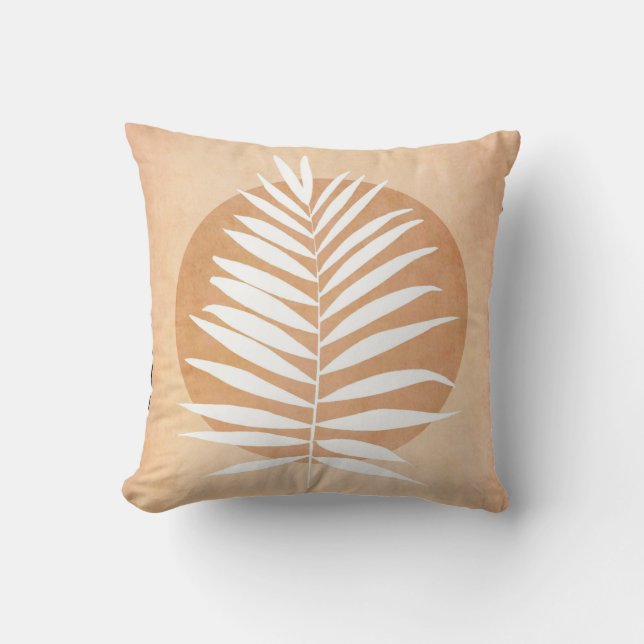 Coussin Blanc de palme (Recto)