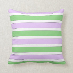 Coussin blanc, Lilac et Grandes Vertes