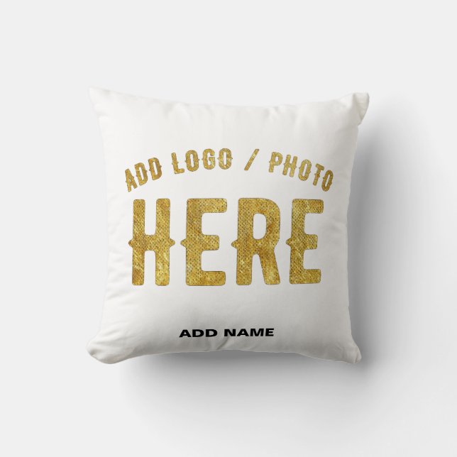 COUSSIN BLANC PERSONNALISABLE MODERNE DE MARQUE VÉRIFIÉ ST (Recto)