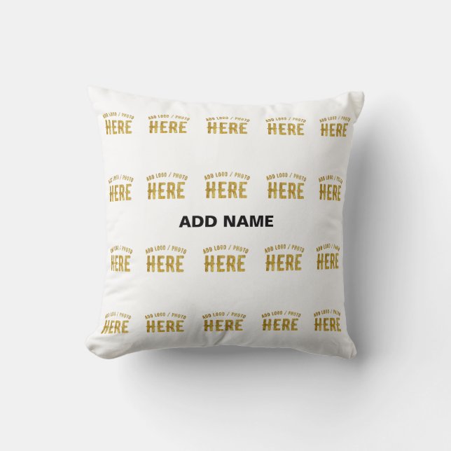 COUSSIN BLANC PERSONNALISABLE MODERNE DE MARQUE VÉRIFIÉ ST (Recto)