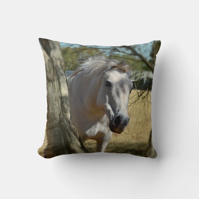 Coussin Blanche Neige Le Cheval, (Recto)