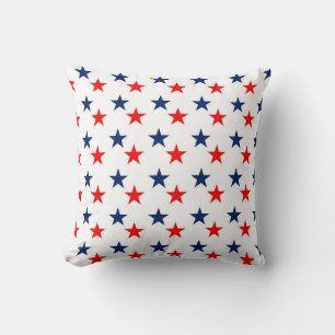 Coussin Blancs Bleus Bleus