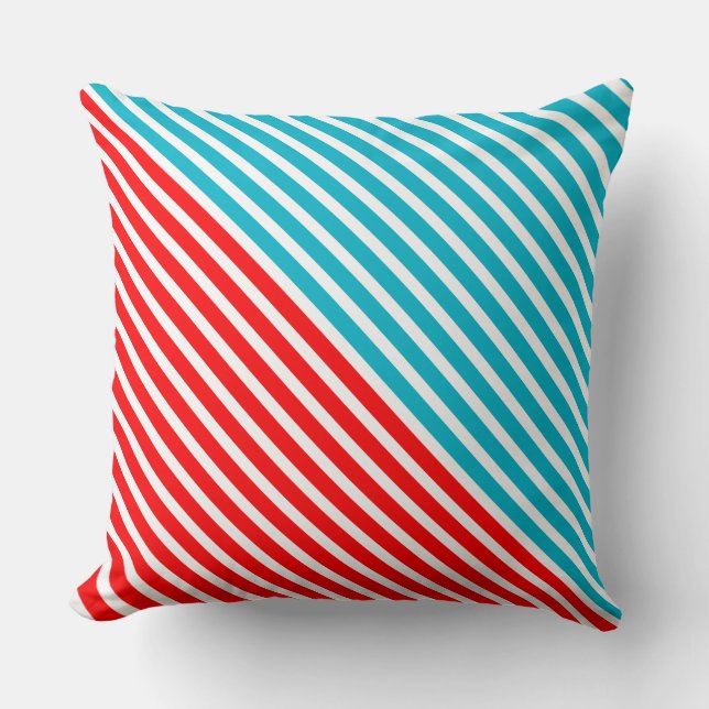 Coussin Blancs étroits + votre dos couleur & idées (Recto)