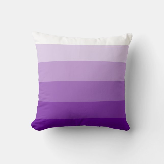 Coussin Blancs violets (Recto)