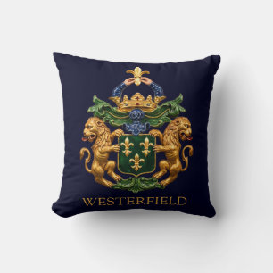 Coussin Blason de Famille Néerlandaise Westerfield.