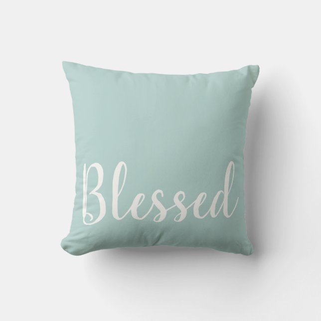 Coussin Blessé inspirant Mots Jeu d'oreiller (Recto)