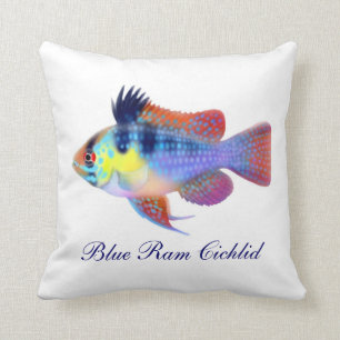 Coussin bleu allemand de poissons de Cichlid de