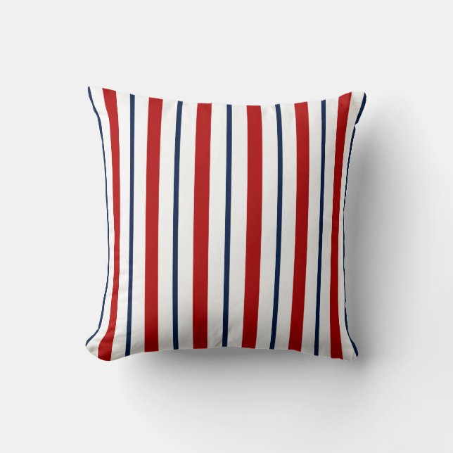 Coussin Bleu, Blanc, Bleu, Rouge (Recto)
