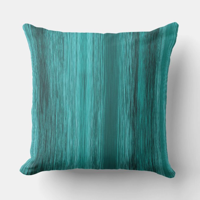 Coussin Bleu bleu Turquoise (Recto)