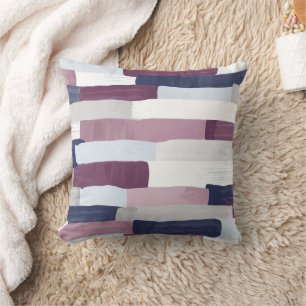 Coussin Bleu brun de la marine violet