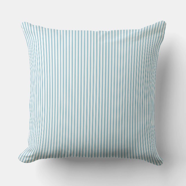 Coussin Bleu clair Bleu Ticket (Recto)