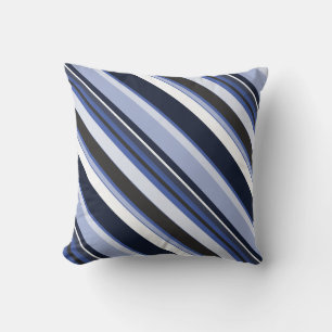 Coussin Bleu Contemporain Efficace Diagonale