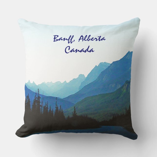 Coussin Bleu de jaspe de Banff (Recto)