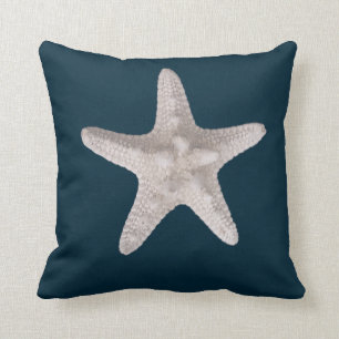 Coussin Bleu de la marine nautique de la plage de Starfish