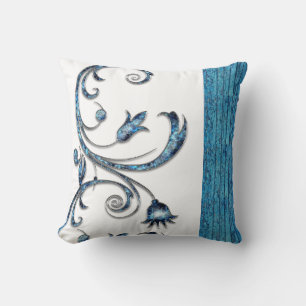 Coussin Bleu de l'oreiller