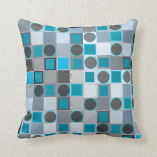 Coussin bleu de pois de contrôleur