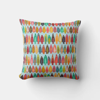 Coussin Bleu des arbres
