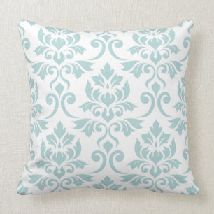 Coussin Bleu d'oeufs de canard de motif d'atterrisseur de