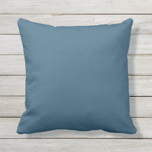 Coussin Bleu en acier simple