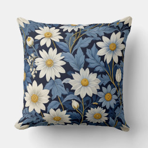 Coussin Bleu et blanc