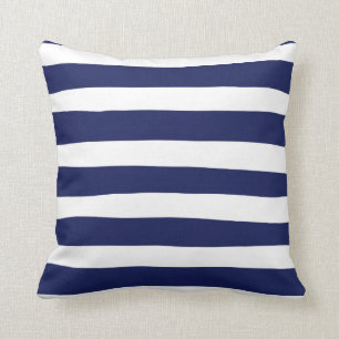 Coussin Bleu et blanc