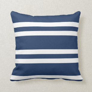 Coussin Bleu et blanc de la marine