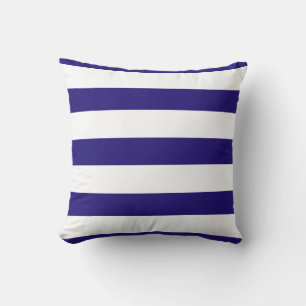 Coussin Bleu et blanc de la marine